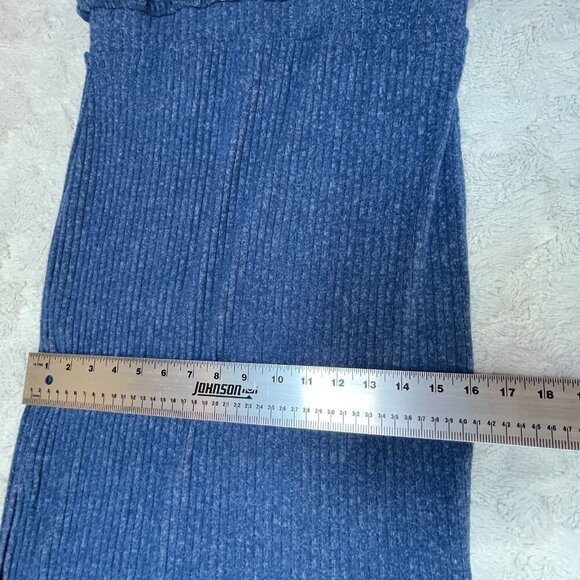 SATURDAY/SUNDAY Anthropologie Mariah Long Sleeve Rib Knit Maxi Dress Large New - Picture 12 of 12